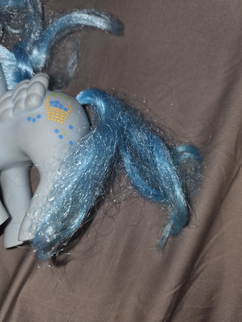 Vintage My Little Pony G1 Blueberry Baskets MLP 1987 Sweet Berry Pegasus Ponies - Picture 2 of 6